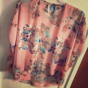 Sheer cover up gently used